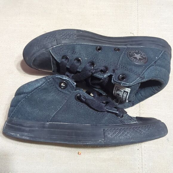Converse CT Street Cab Mid Black Mono - Picture 8 of 9
